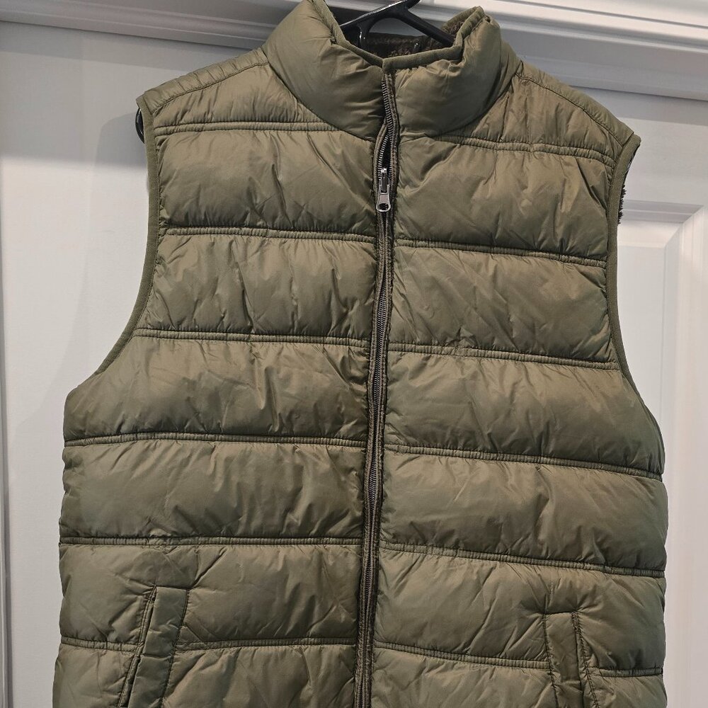 Reversible Sage Green Vest
